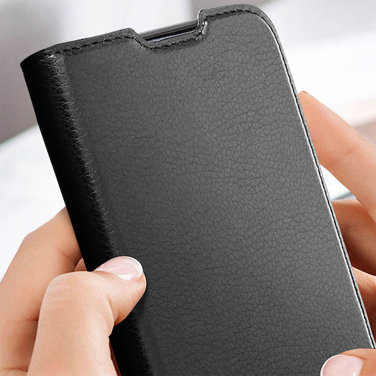 Husă Bigben Xiaomi Redmi 13 4G Folio Wallet Cu Funcție Stand Neagră