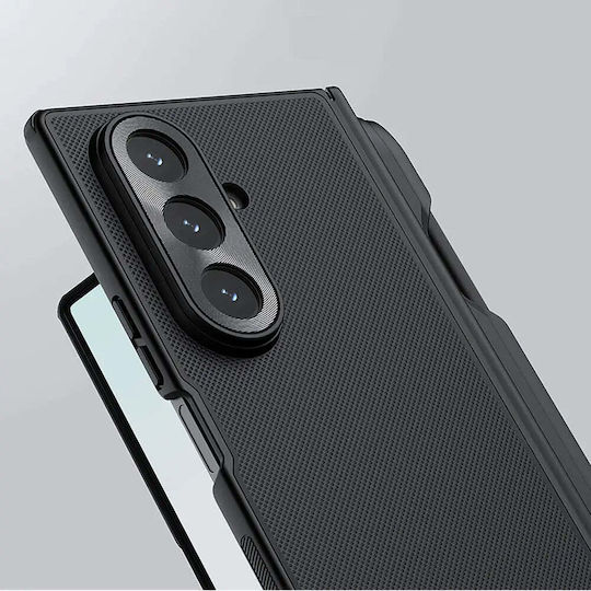 Nillkin Frosted Umschlag Rückseite Silikon / Kunststoff Schwarz (Galaxy Z Fold7)