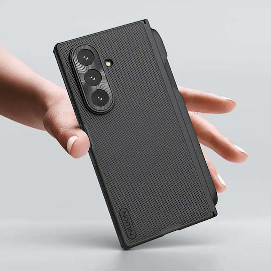 Nillkin Frosted Umschlag Rückseite Silikon / Kunststoff Schwarz (Galaxy Z Fold7)