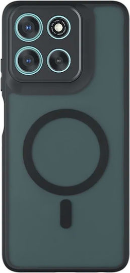 Husă Telefon Motorola Moto G57 Power Moto G67 Power Skyddar Innovation Purefrost Magsafe Antisoc Set Sticker Frost Negru
