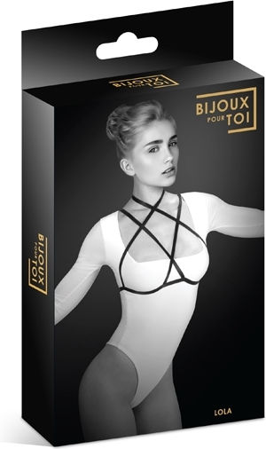 Bijoux Indiscrets Харнес Черен