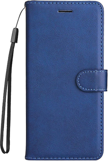Buchen Sie Leder / Kunststoff Blau (Samsung alle Book-Typ-Modelle)