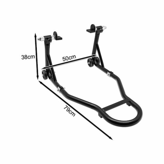 Motorcycle Rear Wheel Stand Maximum Weight 500kg Black Oem