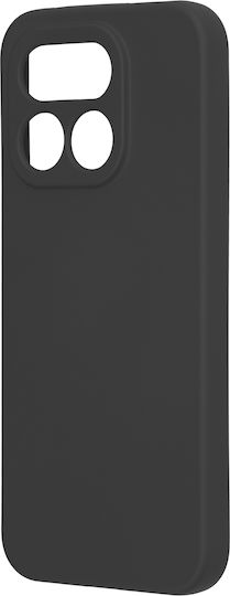 Techsuit Softflex Rückseite Umschlag Silikon Schwarz (Realme 16 Pro)