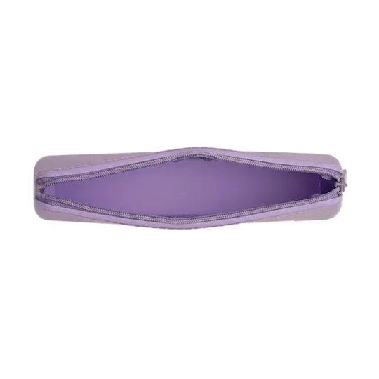 Citron Set de Tacâmuri pentru Bebeluși din Silicon cu Carcasă pentru 18+ Luni Violet 2 Buc