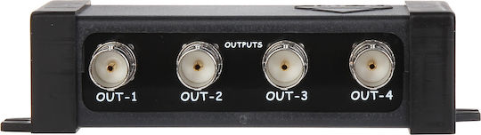 Delta CCTV-Zubehör Black RV-1/4P