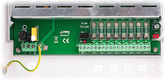 Pulsar Power Box for CCTV Systems HPSDC-12V8X1A