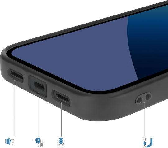 Matt Back Cover Σιλικόνης Μαύρο (Google Pixel 10a)