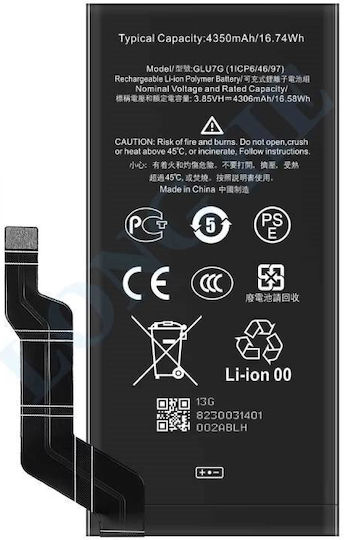 Kompatible Handy-Akku Ersatz 4410mAh für Google Pixel 6a