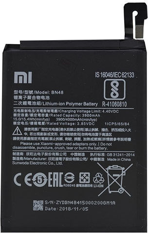 Kompatibler Ersatzakku für Xiaomi Redmi 6, Xiaomi Redmi 6A