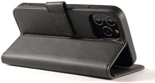 Hurtel Magnet Buchen Sie Silikon Schwarz (Moto G52)
