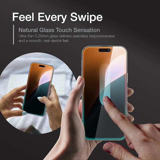 AmazingThing Tempered Glass (iPhone 16)