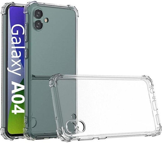 Back Cover Silicon Transparent (Galaxy A04)