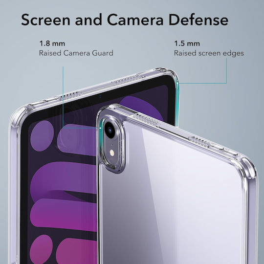 ESR Boost Kickstand Flip Cover Durable Transparenη (iPad mini 2021 / mini 2024)