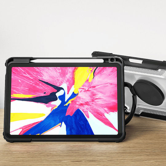 Wiwu Mecha Rotative Back Cover Περιστρεφόμενη Μαύρη (iPad Air 2020/2022 / iPad Pro 2020 11" / iPad Pro 2021 11" / iPad Pro 2022 11'')