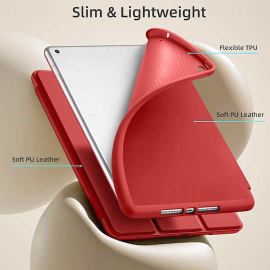 Orso Flip Cover Roșie (iPad Air 2013 9,7" / iPad Air 2)