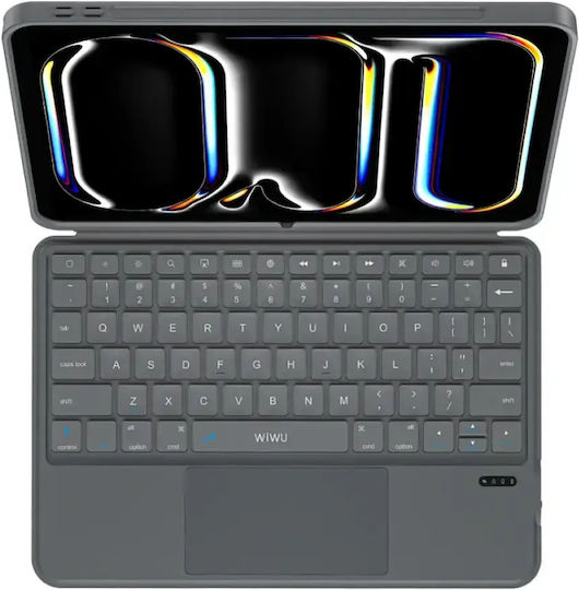 Wiwu Flip Cover με Πληκτρολόγιο Γκρι (iPad Pro 13 2024)