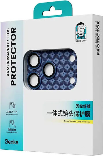 Benks Protecție Cameră Tempered Glass Blue pentru Iphone 17 Pro Max