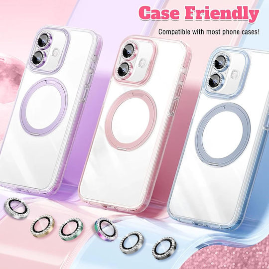 Orso Kamera Schutz Gehärtetes Glas Frühlingsgrün Diamanten Für Iphone 17 16 16 Plus