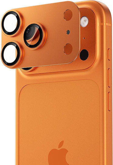 Benks Протектор за камера Закалено стъкло Orange за iPhone 17 Pro