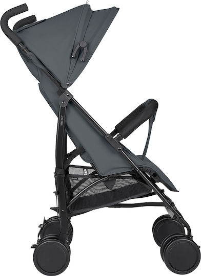 Kikka Boo Beetle 2 Количка с дръжка Подходяща от 6+ Месеца Сива 6.5kg