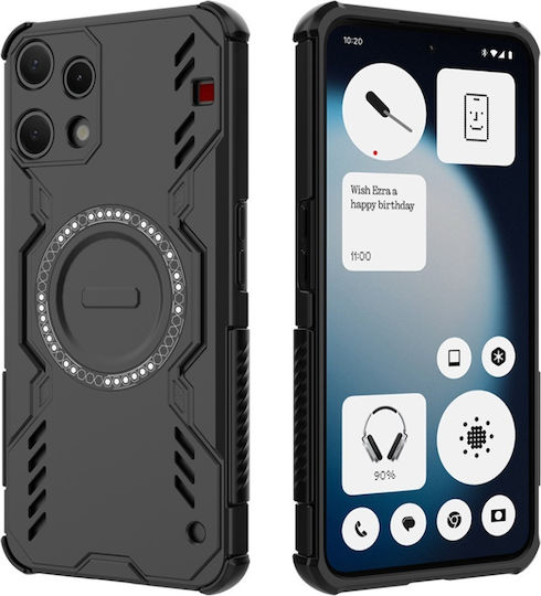 Back Cover Negru (Nothing Phone (3a) Lite)