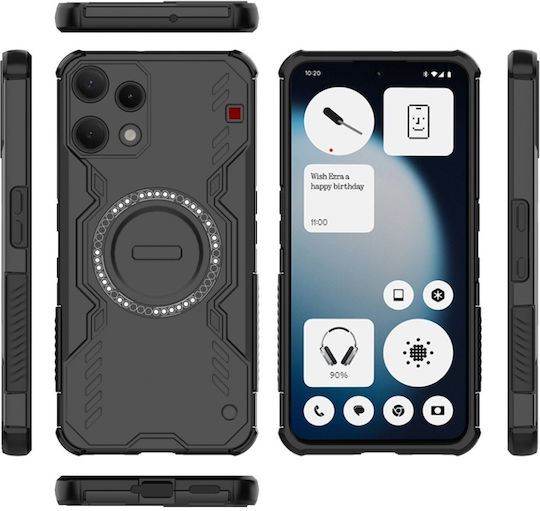 Back Cover Negru (Nothing Phone (3a) Lite)