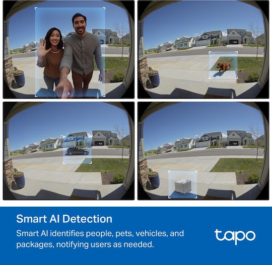 Tp-link Tapo Smart Battery Video Doorbell Tapo D235