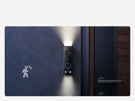 Eufy E340 Wireless Doorbell Wi-Fi Compatible with Alexa Black