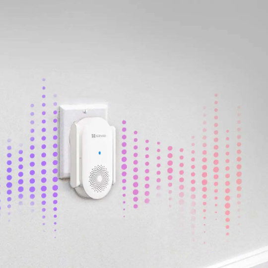 Ezviz Безжично Wi-Fi Домофонно Пощенско Звънче Бяло