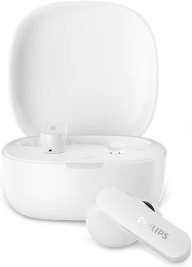 Philips TAT2200 In-ear Bluetooth Handsfree Headphones with Sweat Resistance and Charging Case White