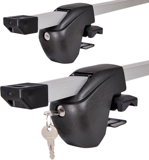 Autoline 13314 A 120cm. for Cars with Factory Bars (without Legs) Silver