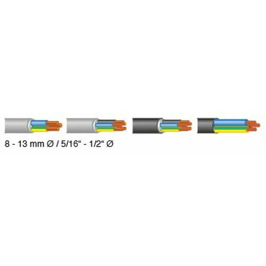 Jokari Кабелен Снемач За Максимален Диаметър 13mm Jokari № 12