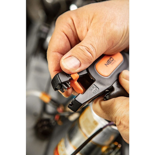 Neo Tools Αυτόματος Απογυμνωτής Καλωδίων με Κόφτη και Μήκος 195mm