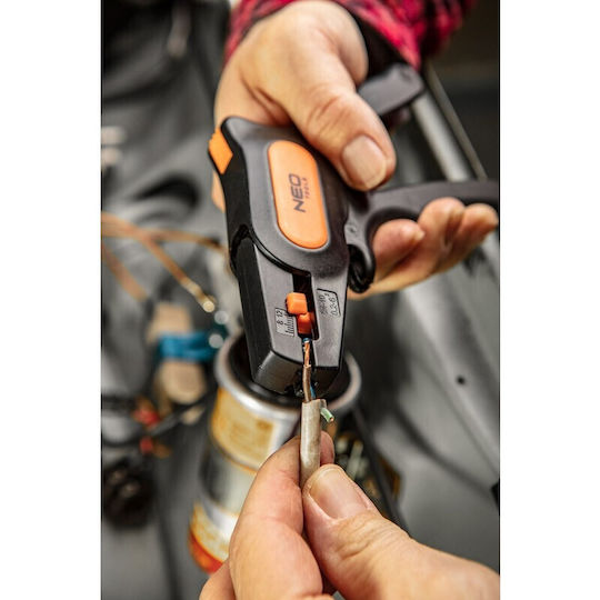 Neo Tools Αυτόματος Απογυμνωτής Καλωδίων με Κόφτη και Μήκος 195mm