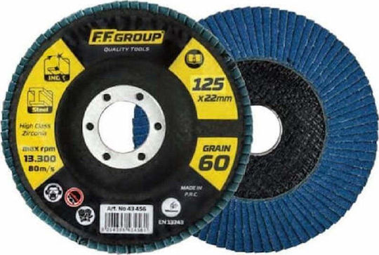 FFG Grinding Disc Metal P60 125mm Set 1pcs