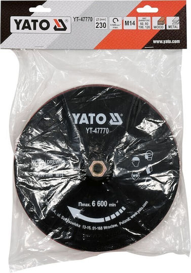 Yato Grinding Disc Metal / of Wood 230mm Set 1pcs
