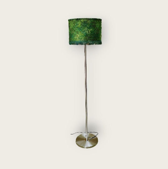 Oxygen Green Ethnic Floor Lamp H155xW1.55cm. with Socket for Bulb E27 Green