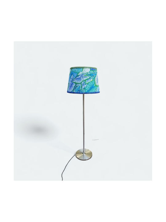 Oxygen Blue Leef Lampa de podea Î175cm. cu Soclu pentru Bec E27 green&blue leef
