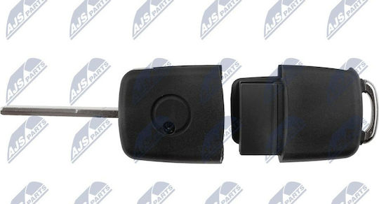 NTY Car Key Shell with Blade without Buttons for VW / Seat / Skoda
