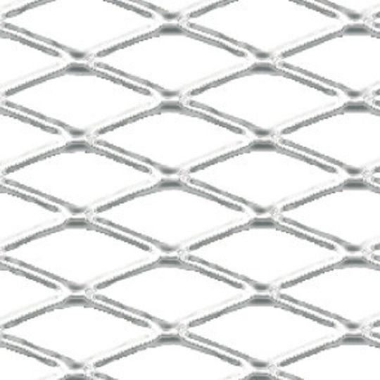 Lampa Car Decorative Grill 120cm x 20cm Silver Color