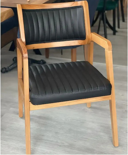 Scaun Cafe Din Lemn Negru