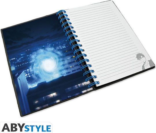 Abysse Caiet Spiral A5 50 Foi Negru