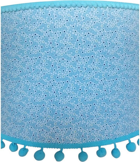 Oxygen Lumini Suspendate Albastru Cu Bază De Bec E27 35x25cm