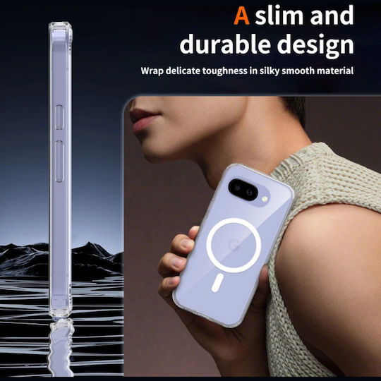 Tech-Protect Flexair Hybrid Rückseitencover aus Silikon Transparent (Google Pixel 10A - Tech-Protect)