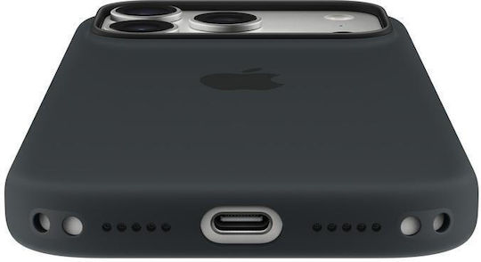 Apple Силиконов Калъф със Съвместима с Magsafe Задна Корица Ванилия iPhone 18 Pro / 17 Pro
