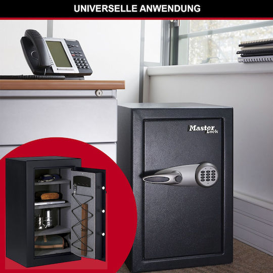 Master Lock Safe with Digital Lock L50.2xW55.1xH95cm T0-331ML
