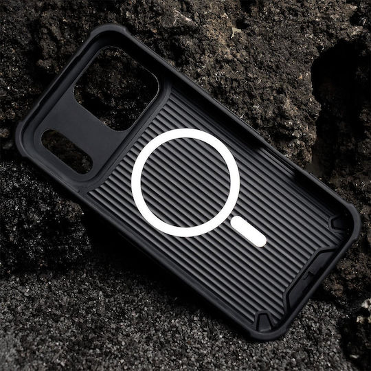Defender 2в1 Магнитен Калъф За iPhone 11 Черен