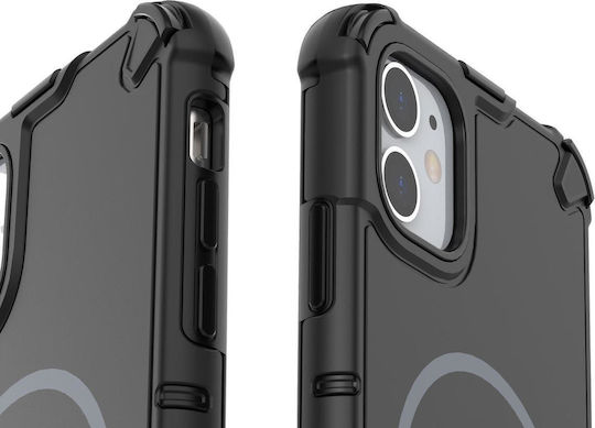 Defender 2в1 Магнитен Калъф За iPhone 11 Черен