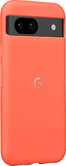 Google Umschlag Rückseite Kunststoff Koralle (Google Pixel 8a)